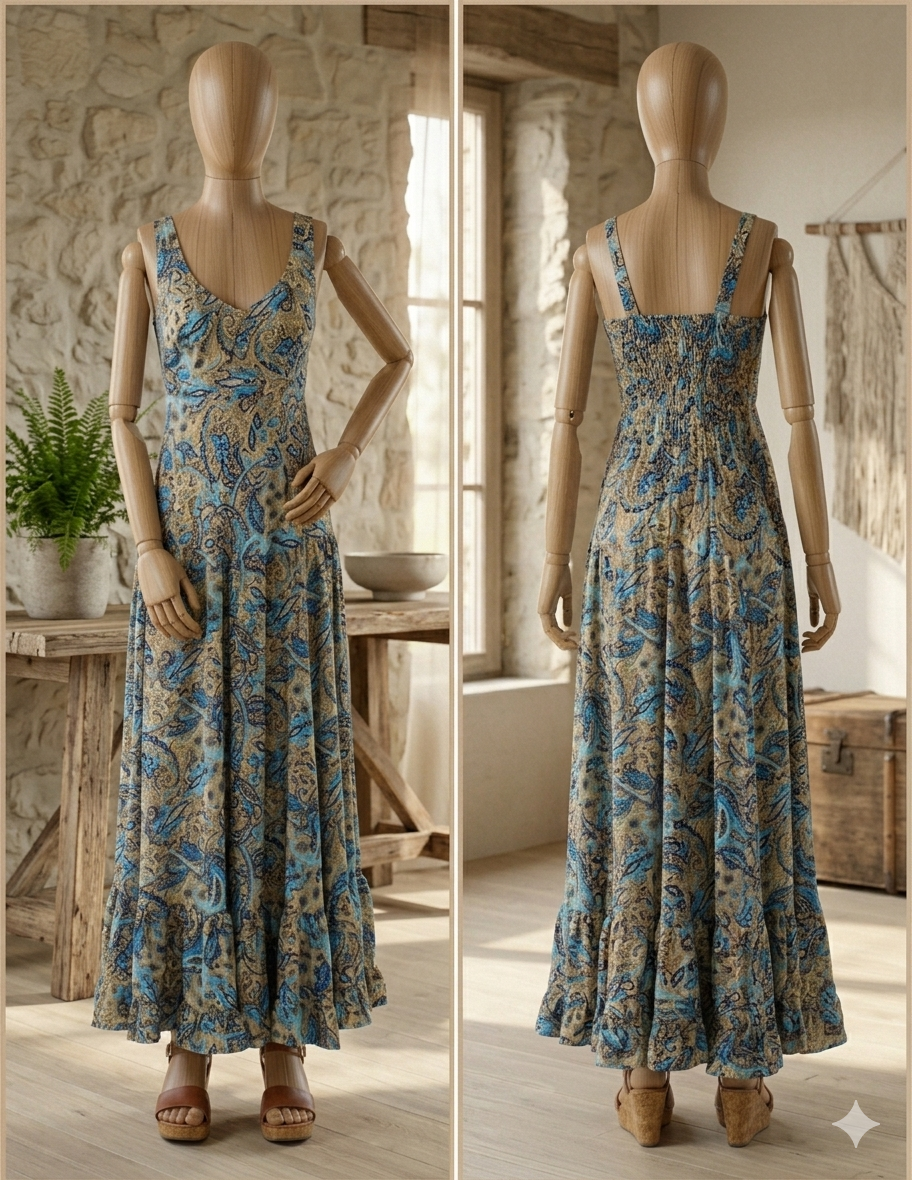 Vestido Bhilwara | Ropa Hippie India