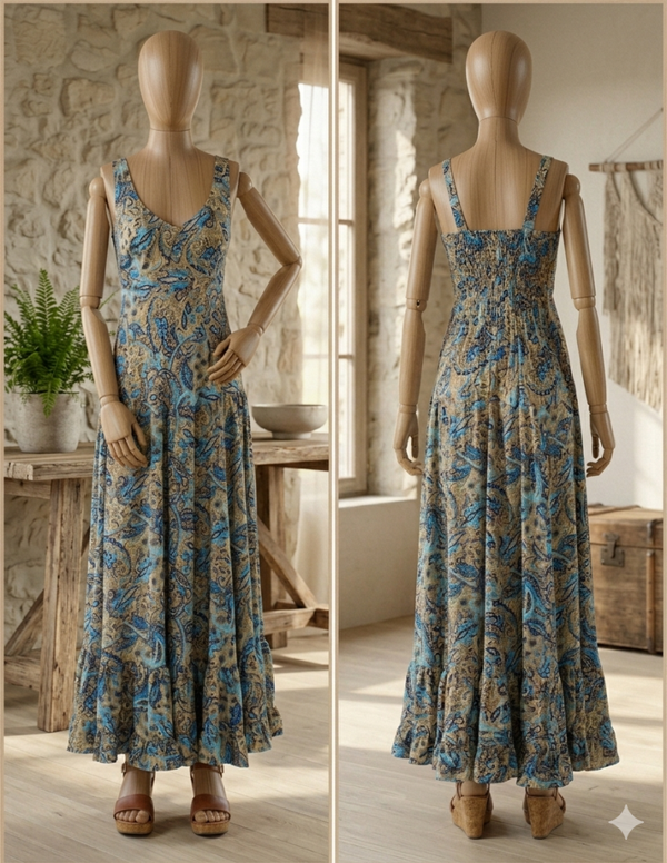 Vestido Bhilwara | Ropa Hippie India