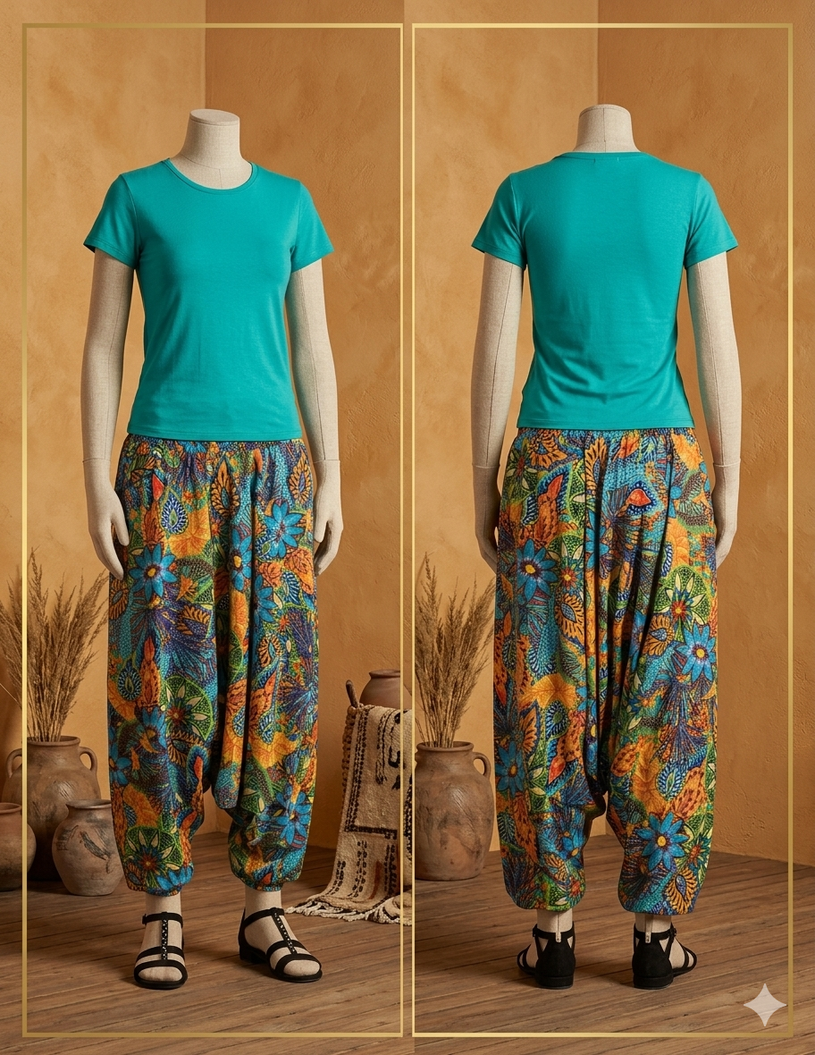 Pantalón Nashik | Ropa Hippie India