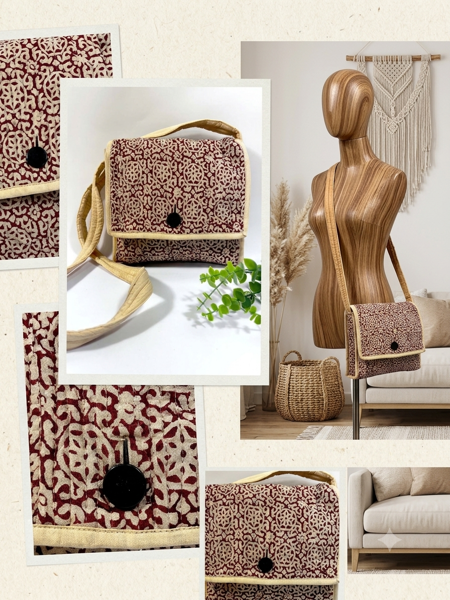 Bolso Block | Bolso Hippie para Mujer