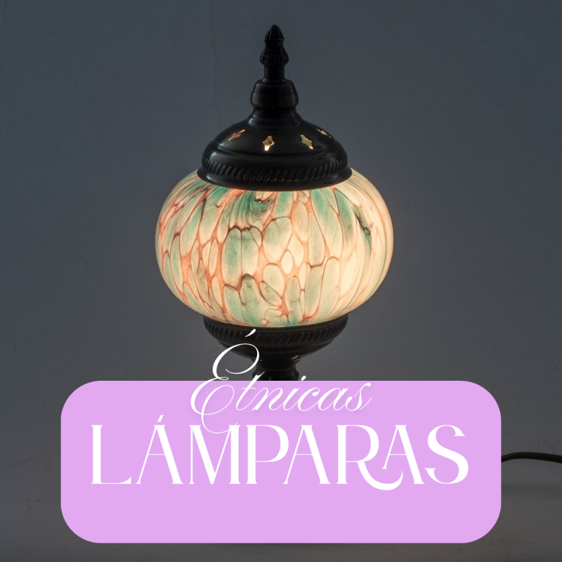 Lámparas étnicas