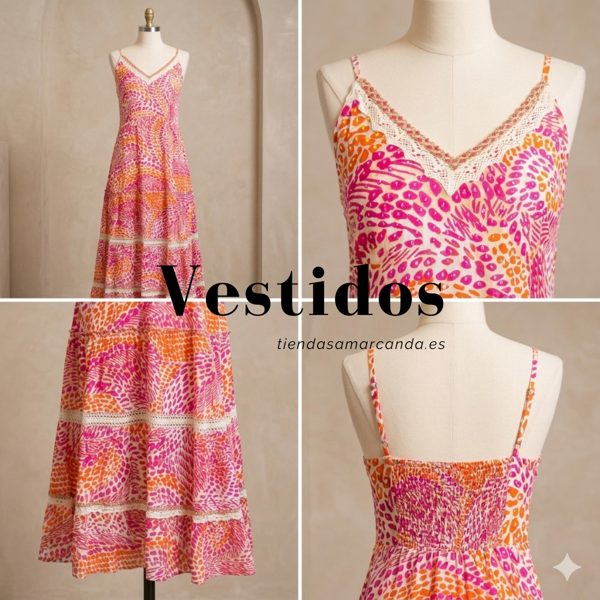 Compra vestidos boho en tendencia