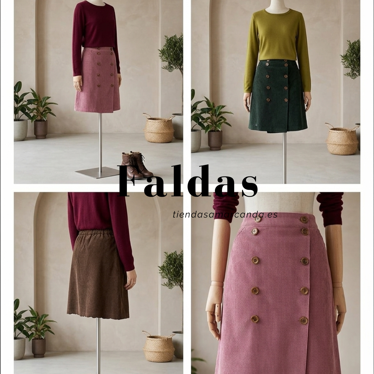 Faldas para mujer estilo india