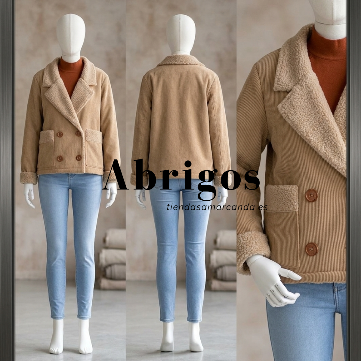 Chaquetas y abrigos diferentes. Únicos y de estilo hippie