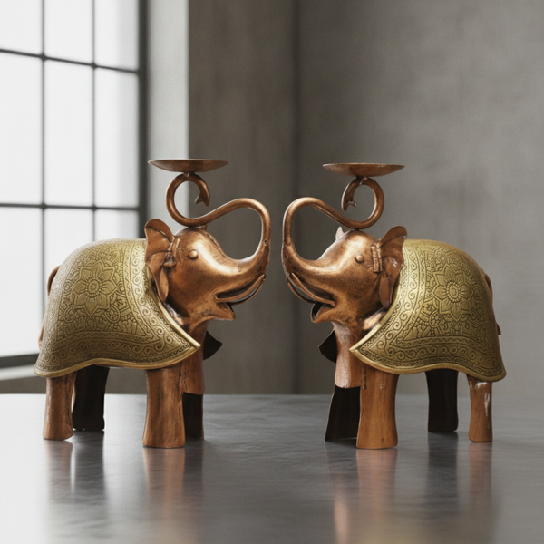 Portavelas Elefante | Ideas Decoración Hippie