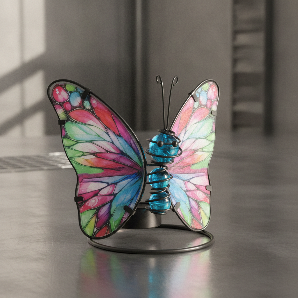 Portavelas Mariposa | Hippie Artesanal