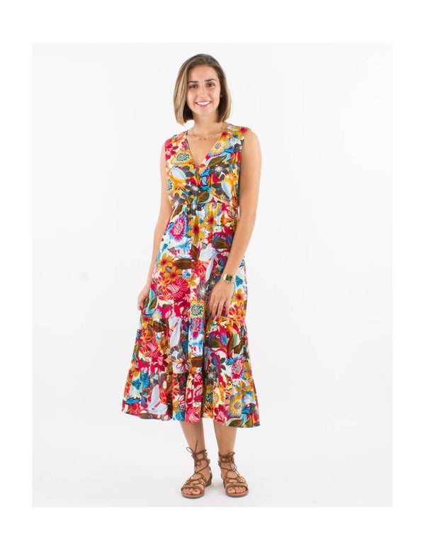 Vestido Sambalpur | Ropa Hippie India