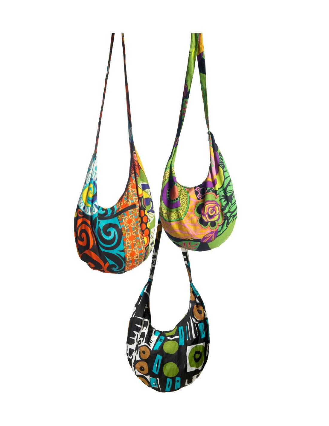 Bolso Bandolera Estampado Multicolor