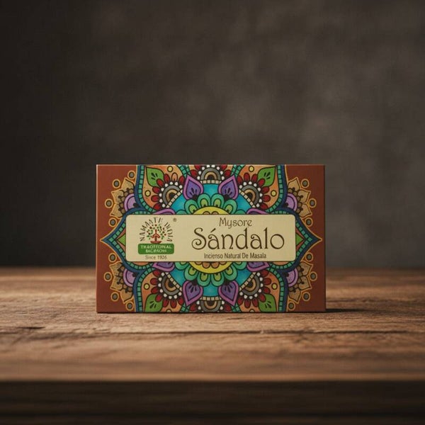 Incienso Namaste India Mysore Sándalo | Pack Display 12 Cajas
