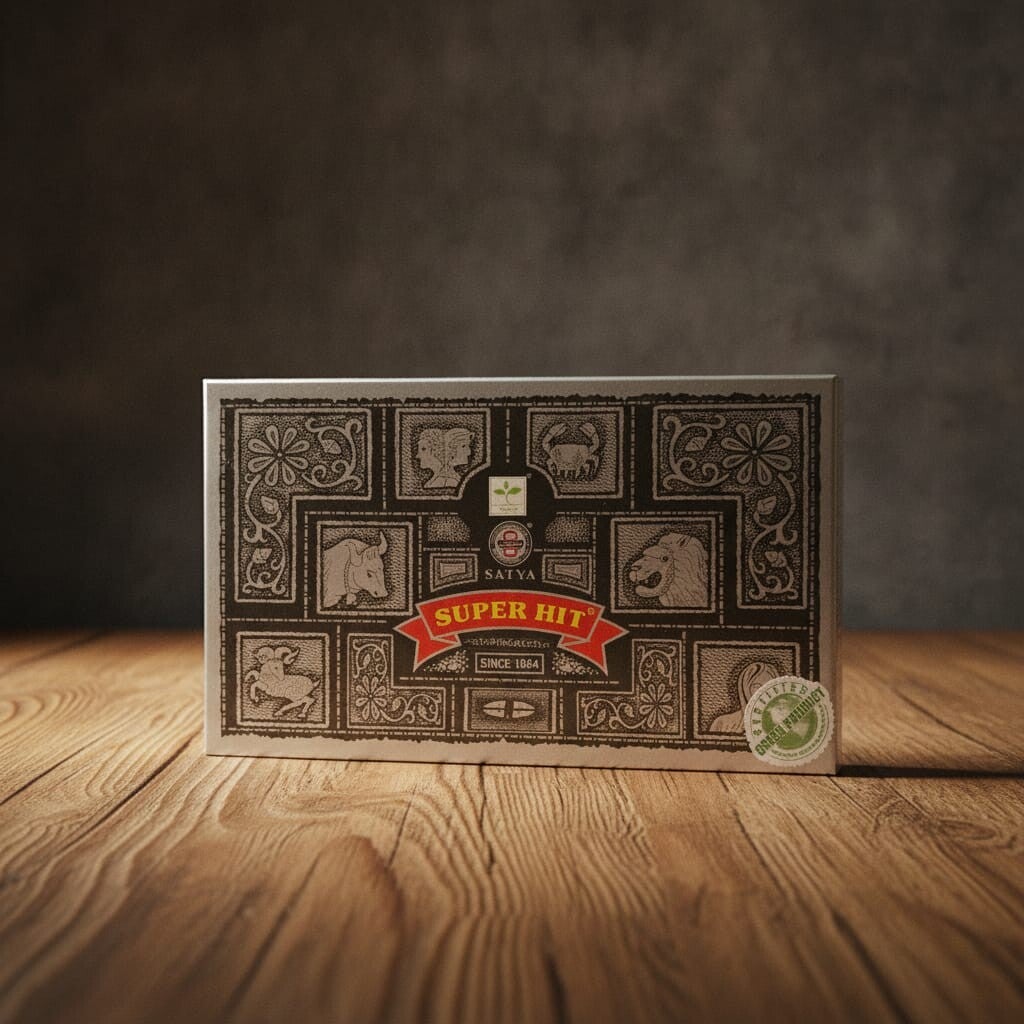 Incienso Satya Super Hit | Pack Display 12 Cajas