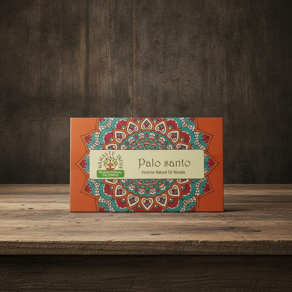 Incienso Namaste India Palo Santo | Pack Display 12 Cajas