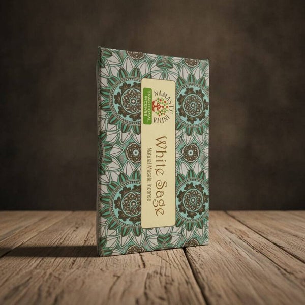 Incienso Namaste India Salvia Blanca | Display 12 Cajas