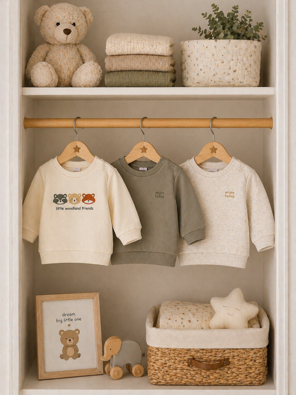 Lot de 3 pulls bébé – collection nature