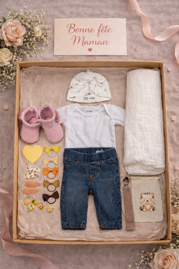 Cadeau maman 🤍 – tendresse du quotidien (box personnalisable)