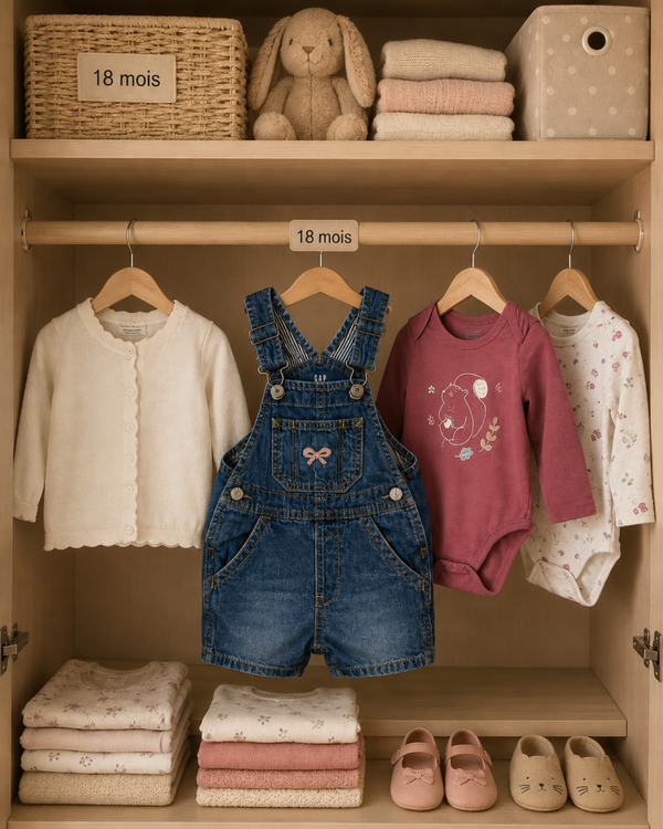 Salopette en jean & essentiels