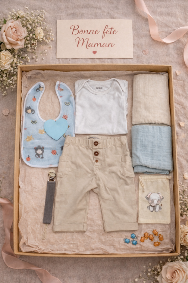 Cadeau maman 🤍 – premier lien (box personnalisable)