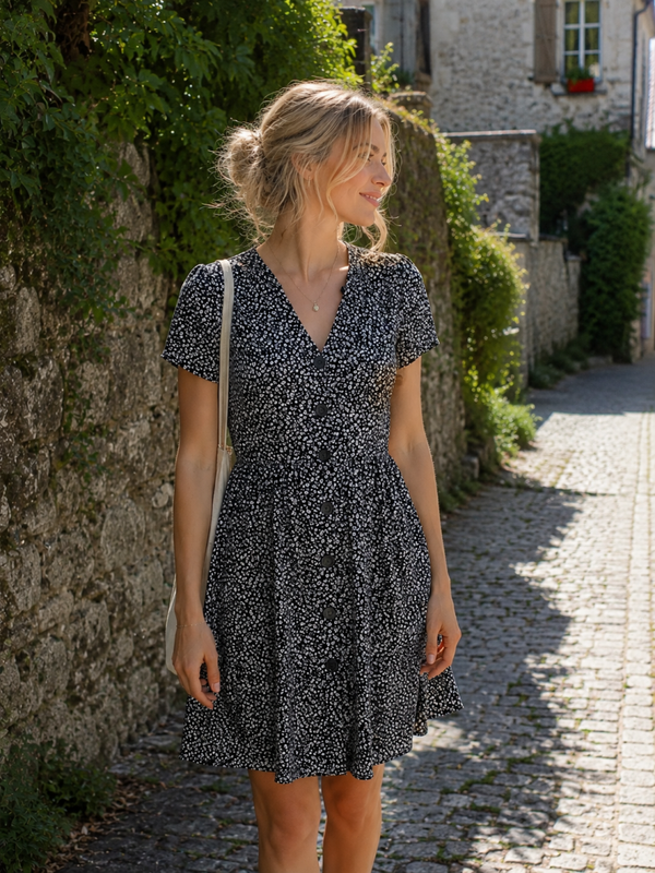 Robe fleurie