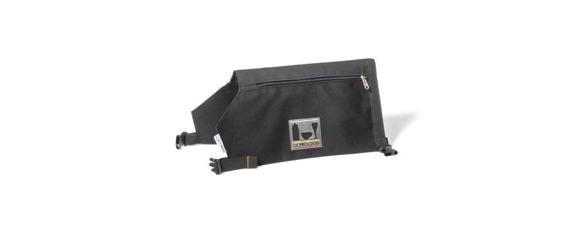 Top tube bag with logo