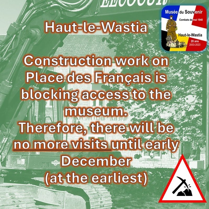 Construction site in Haut-le-Wastia