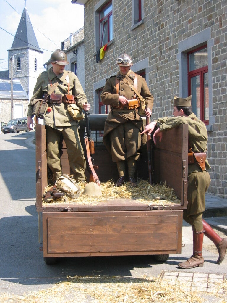 Photo prise en 2010 : 70 ans après mai 40