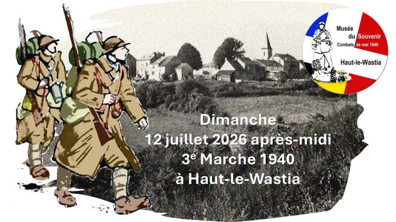 annonce de notre 3e marche 1940 le dimanche 12 juillet 2026
