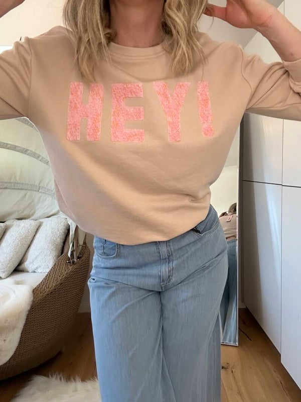 Sweatshirt „HEY“