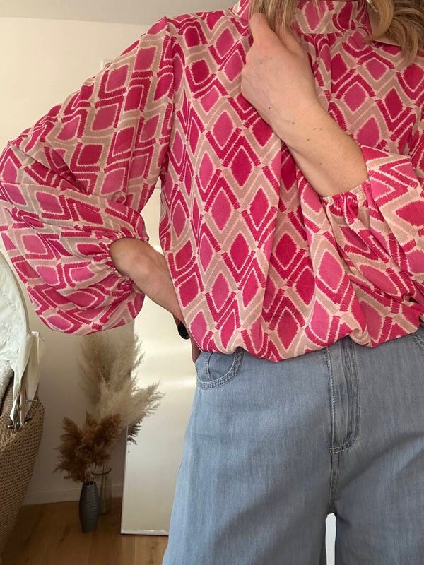 Bluse pink