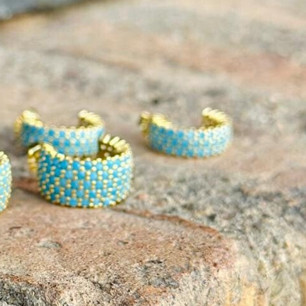 Argollas Turquesas S