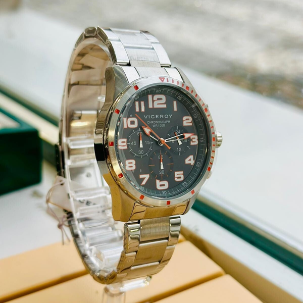 Reloj Viceroy Hombre 401373-14 - Acero, 10 ATM, Cronógrafo