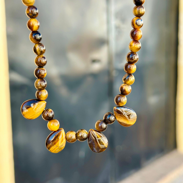 Collar de Ojo De Tigre