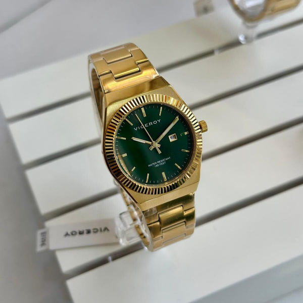 Viceroy Reloj Mujer de Acero IP Dorado 401296-67