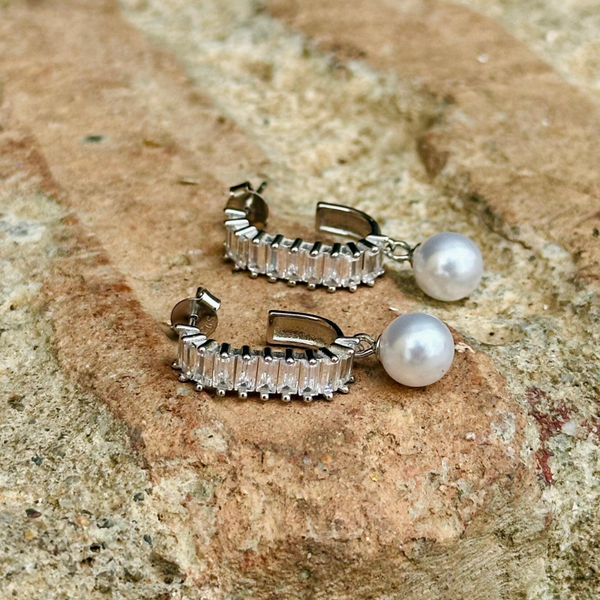 Pendientes Perla