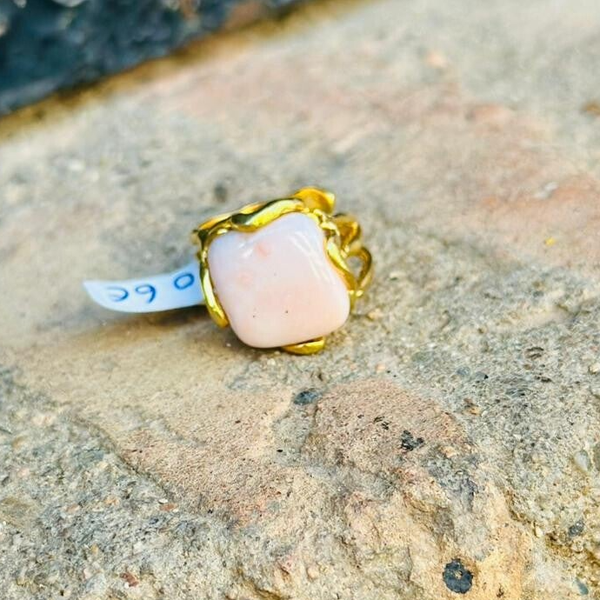 Anillo de Coral Piel de Ángel
