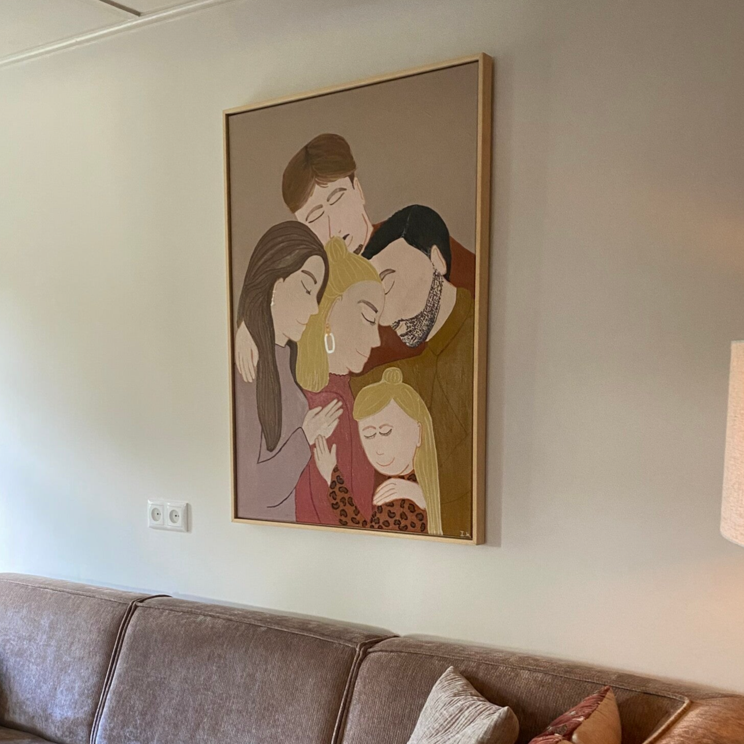 Persoonlijk WIJ-schilderij door Ida Haan