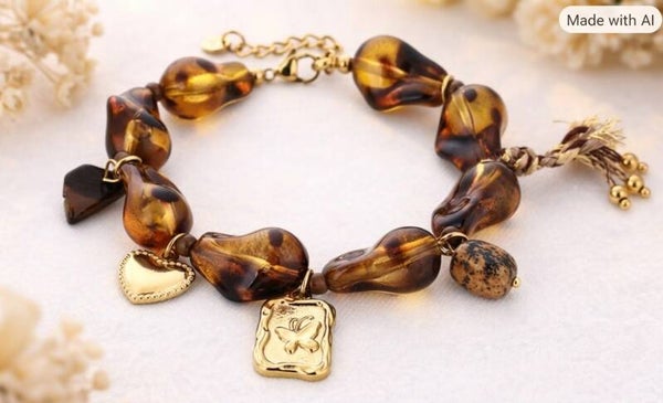 Een stijlvolle leopard‑armband
