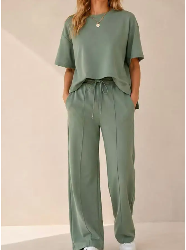 Chique casual tweedelig set