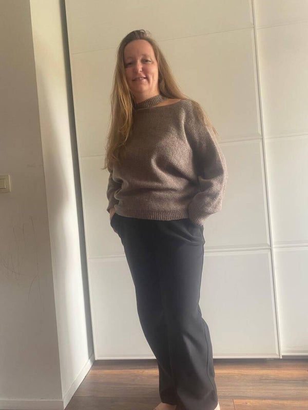 high fashion trui TAUPE
