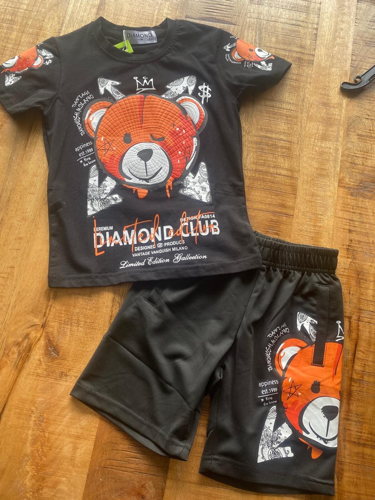 Diamond club pak oranje