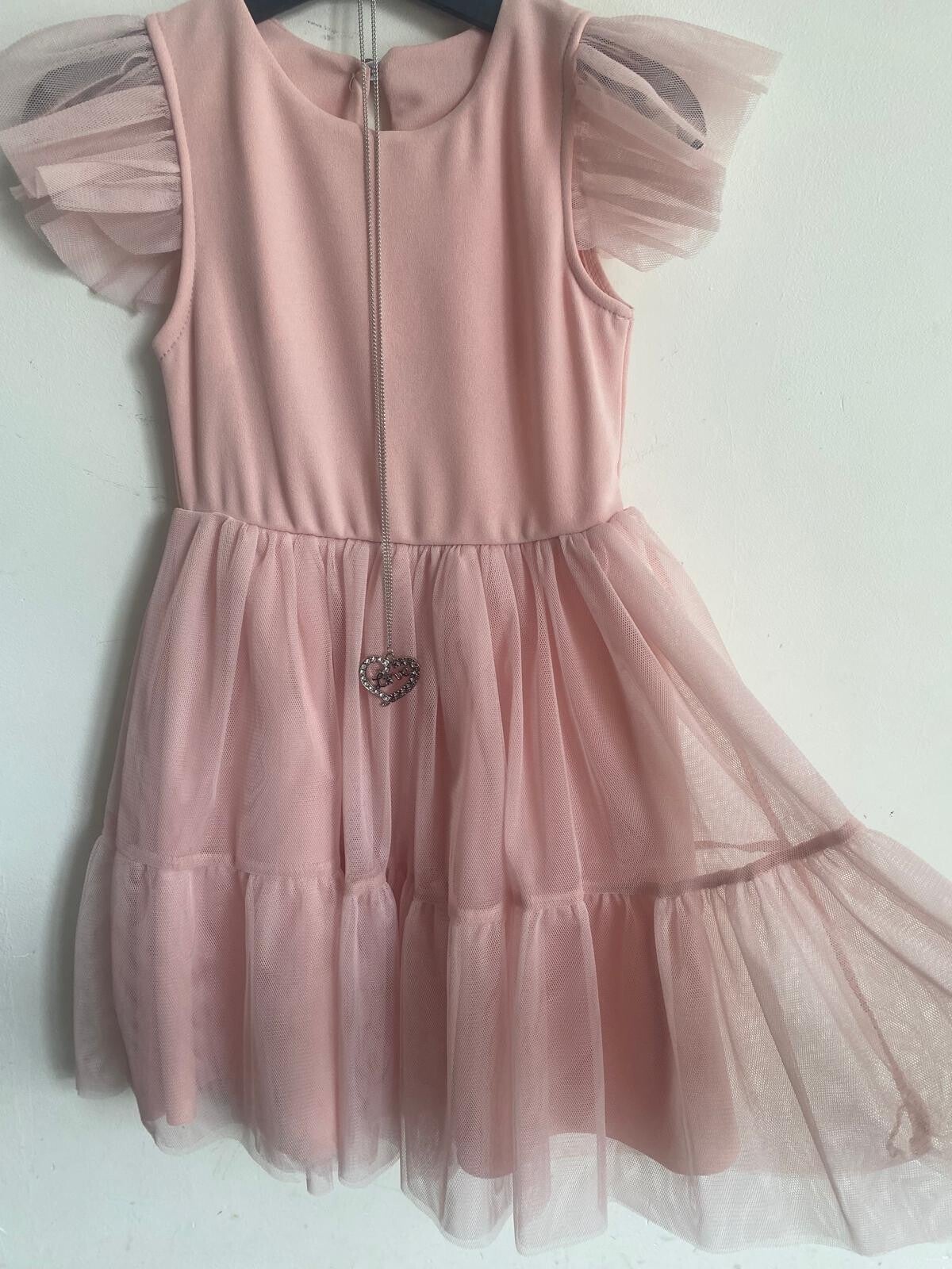 prinsessenjurk poeder roze