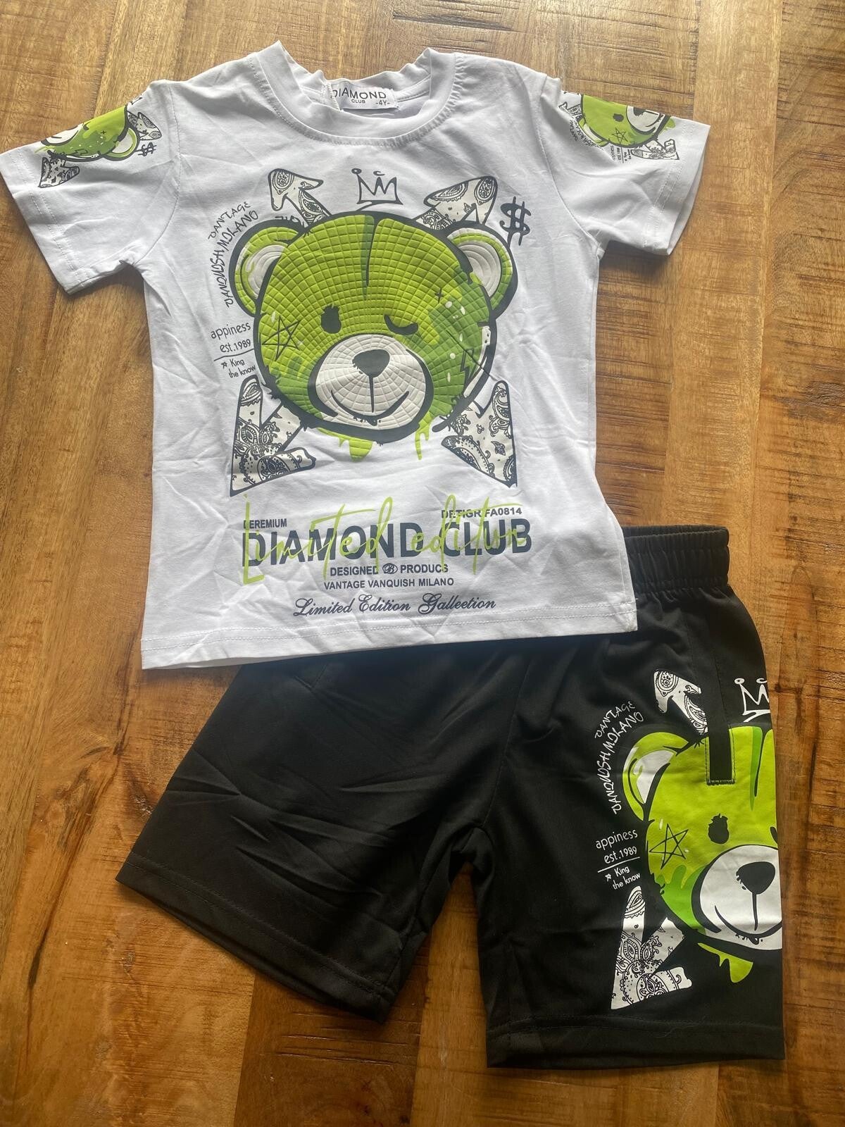 Diamond Club pak  groen/zwart