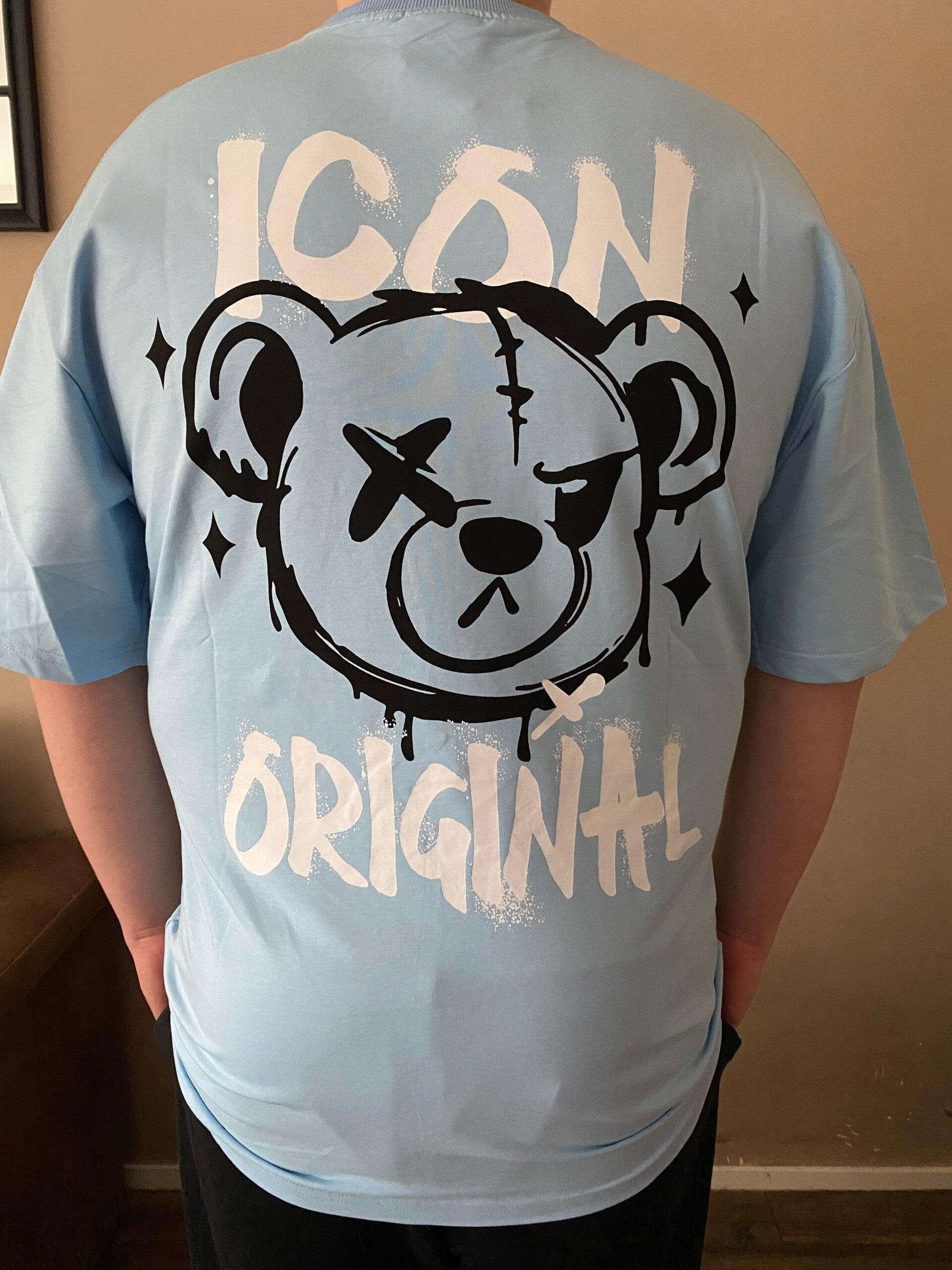 Icon original t-shirt blauw