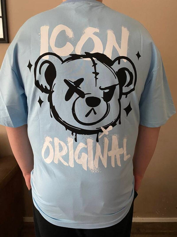Icon original t-shirt blauw