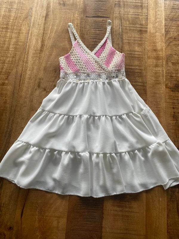 Ibiza jurk gehaakte top😍