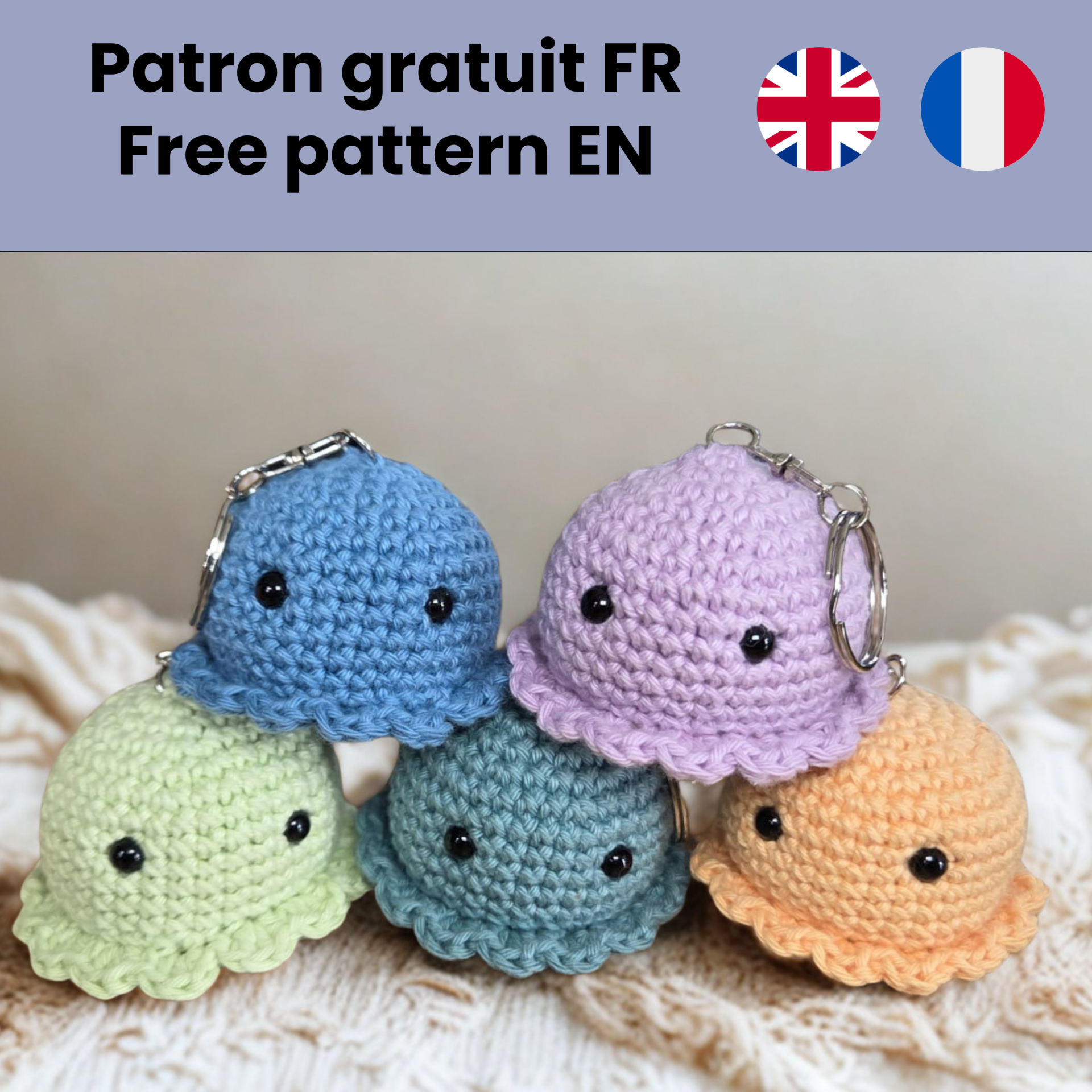 Raoul le poulpe - Raoul the Octopus patron/pattern crochet