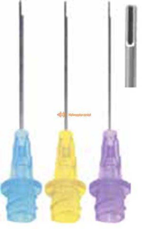 185217 Vista Secure Lock Appli-vac irrigatie tips 30G Paars (80st.)