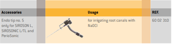 911028 DENTSPLY SIRONA SIROSON ENDOTIP NR.5
