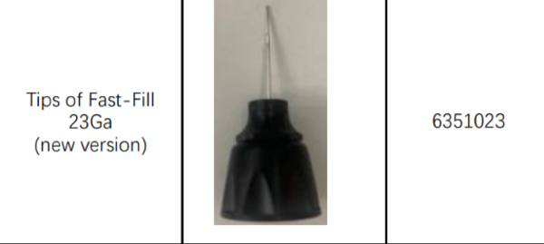 221938 EIGHTEETH FAST-FILL 23G LARGE TIP