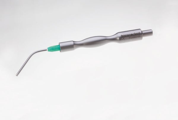 121884 Transcodent RVS handstuk voor afzuigtips