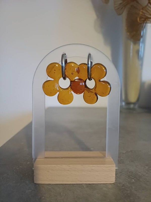 Pétales épaisses Marron