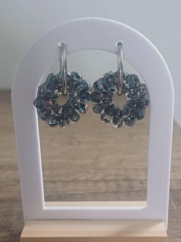 Margots paillettes noires